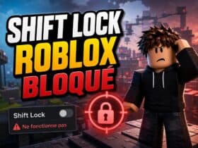 shift lock not working roblox