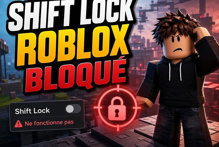 shift lock not working roblox