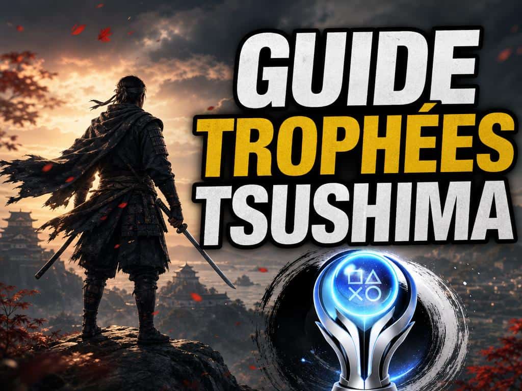trophées ghost of tsushima