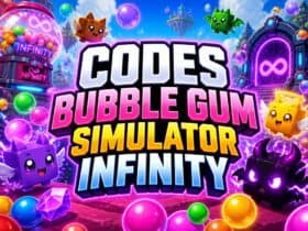 code bubble gum simulator infinity