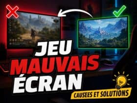 mon jeu se lance sur le mauvais écran