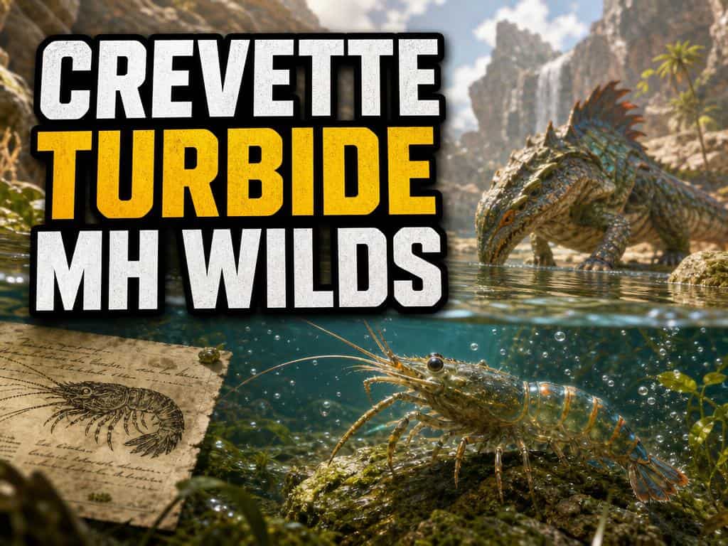 ou trouver crevette turbide mh wild