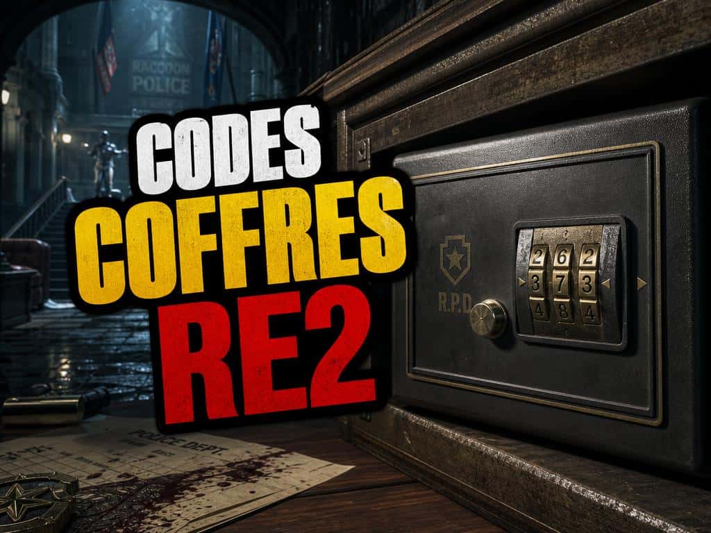 code coffre resident evil 2