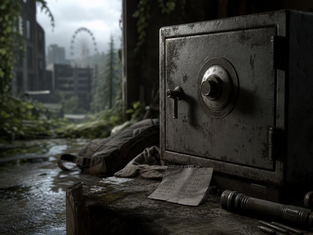 the last of us part 2 code coffre
