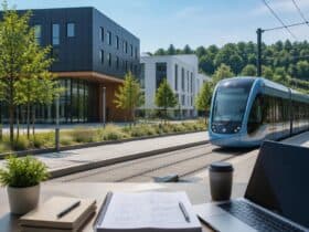 Besançon Parler création d’entreprise entre deux arrêts de tramway
