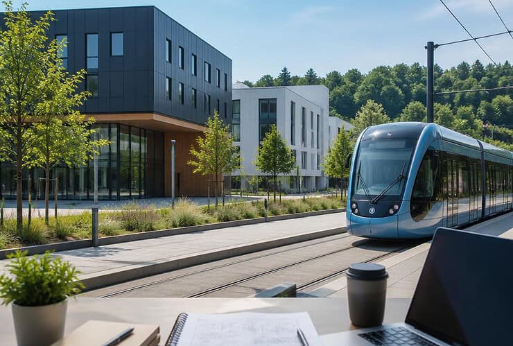 Besançon Parler création d’entreprise entre deux arrêts de tramway