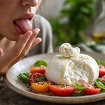 burrata qui pique la langue