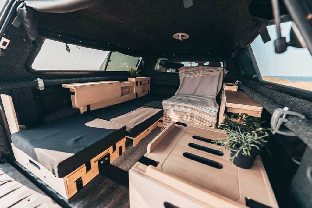 Aménagement de benne de pick-up pour le camping avis
