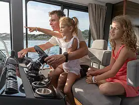 Camper avec son bateau