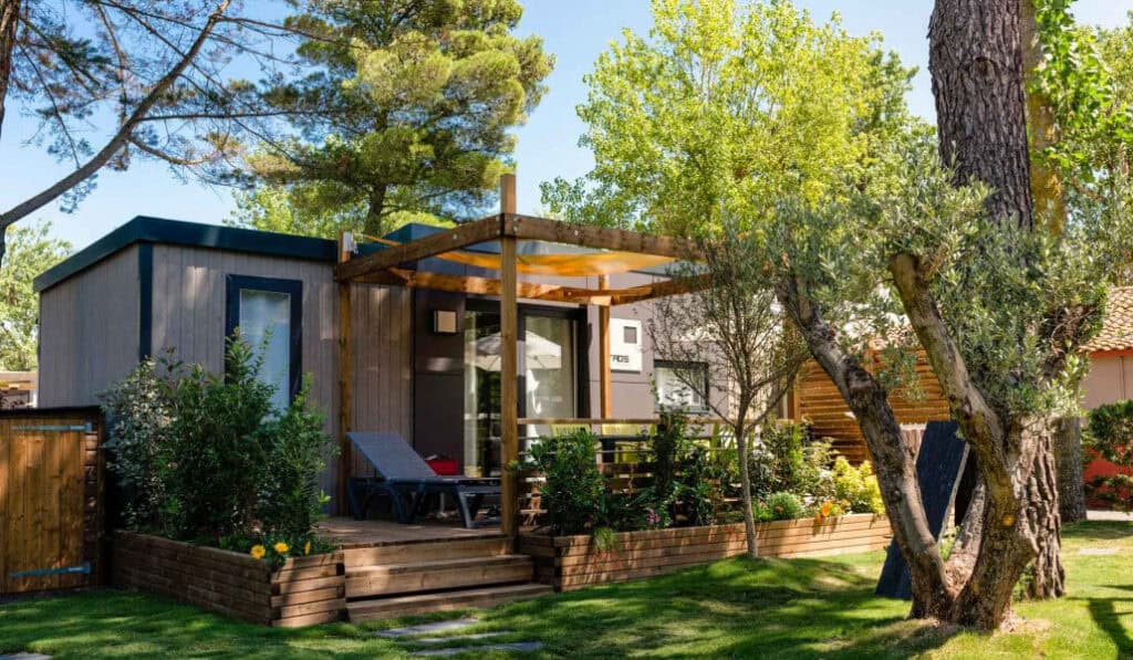 Camping avec mobil-home en France