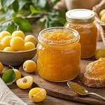 confiture de mirabelles pas trop sucrée