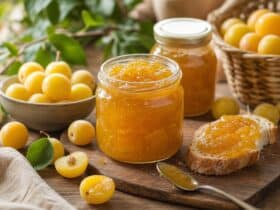 confiture de mirabelles pas trop sucrée