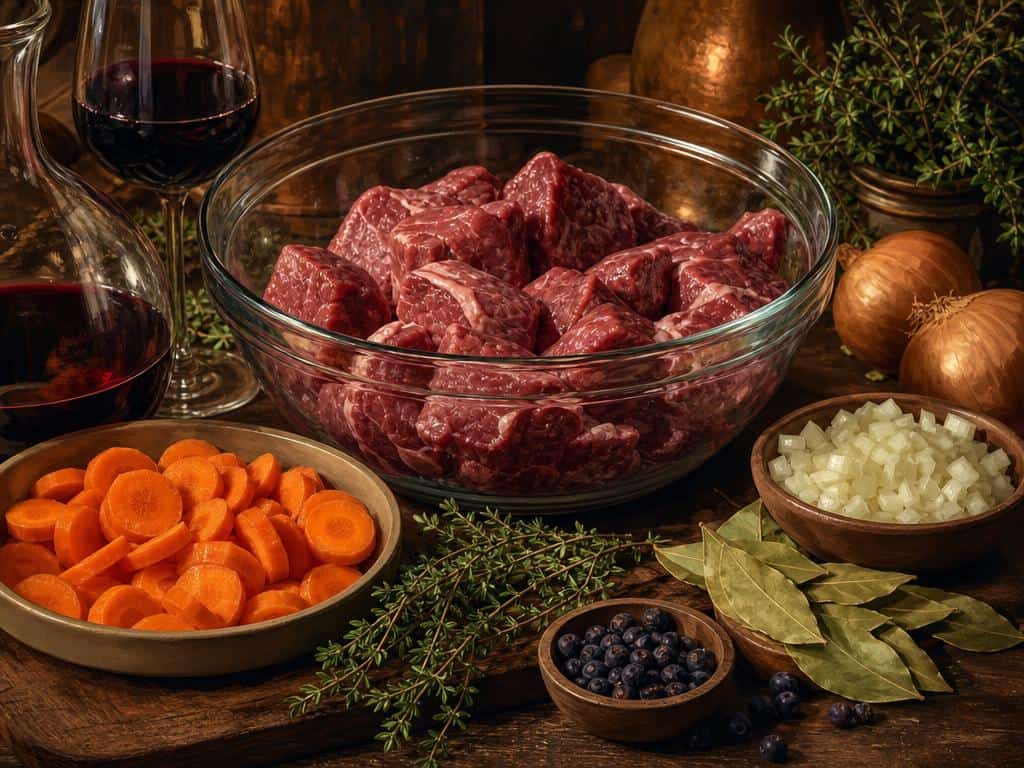 cuissot de chevreuil en cocotte en fonte au four