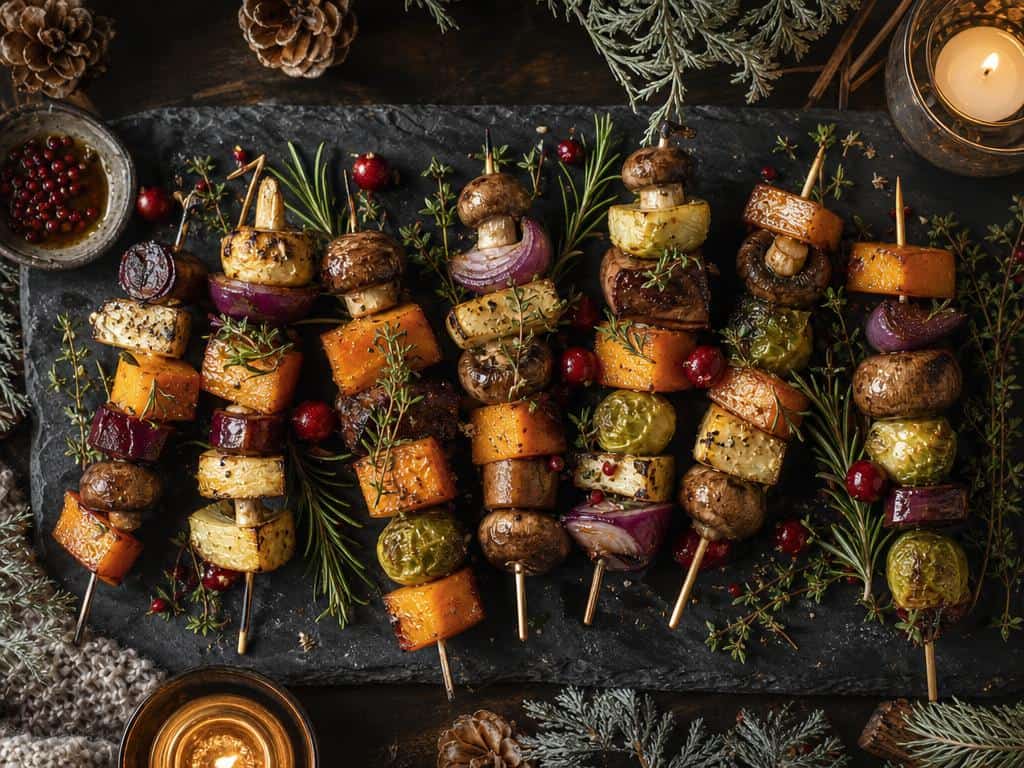 mini brochettes apéritives sans fromage et sans cuisson