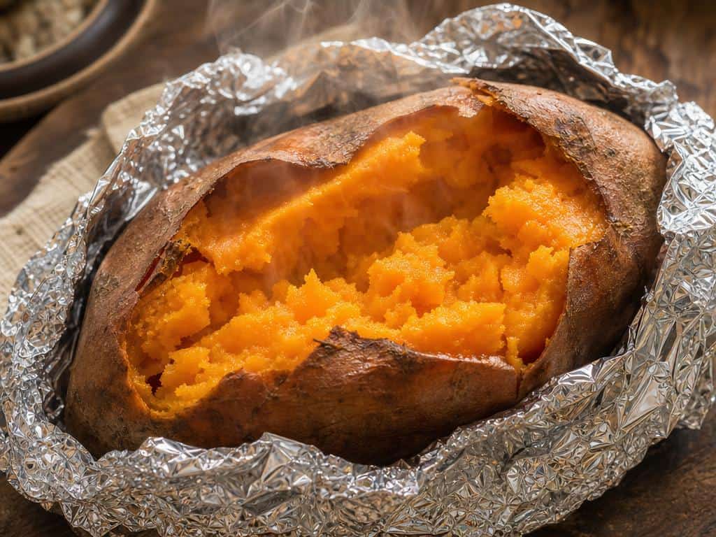 quelle viande pour des patates douces rotie au four