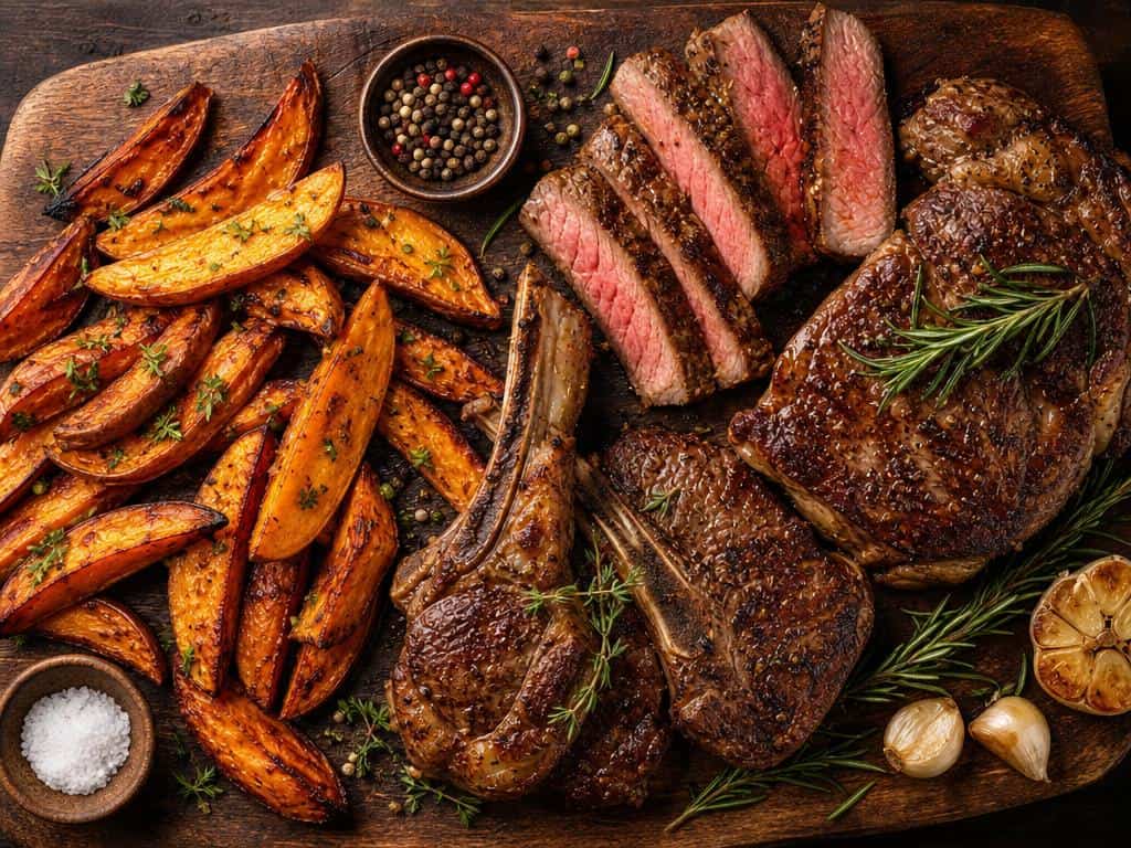 patate douce rotie au four recette