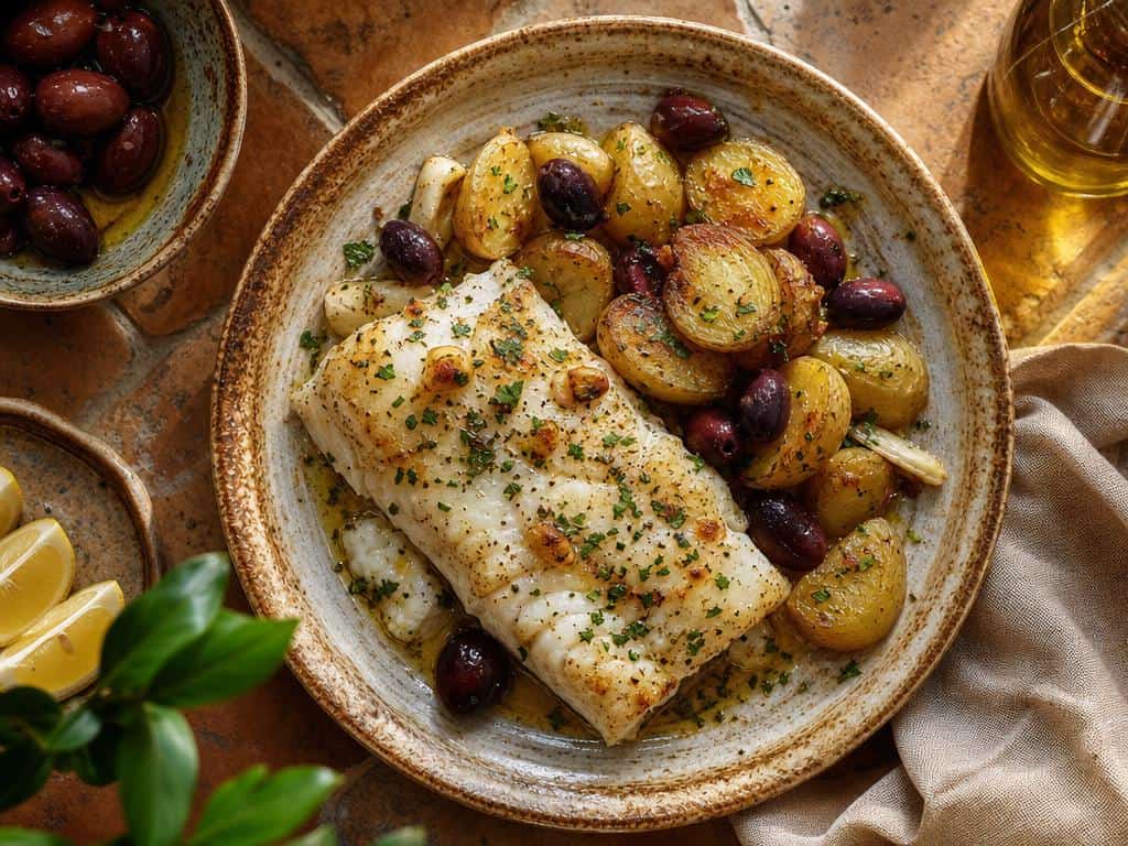 recette morue au four à la portugaise facile