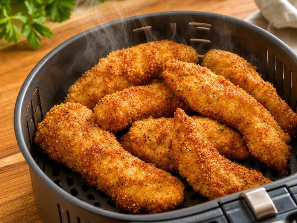 temps de cuisson aiguillette de poulet airfryer ninja