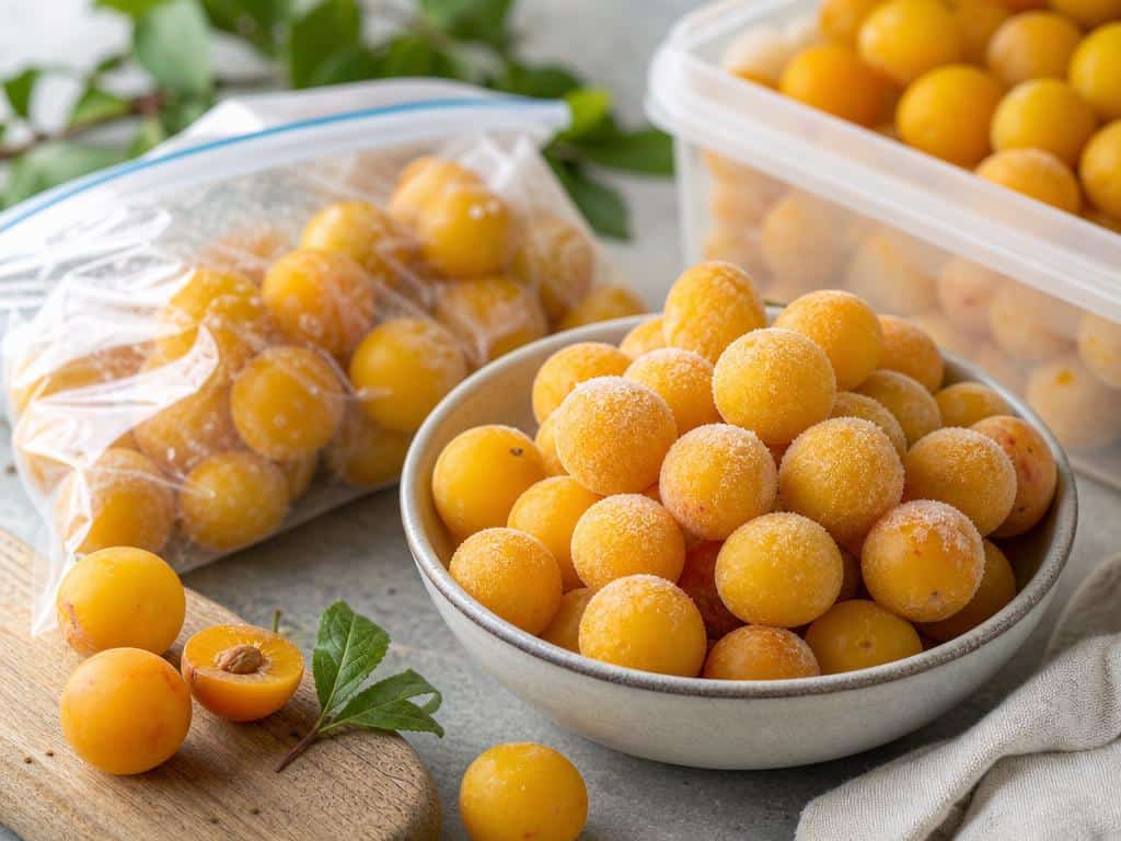 congeler des mirabelles