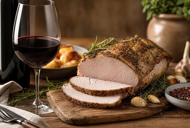 Quel vin avec un rôti de porc ?