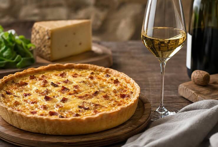 Quel vin avec une quiche lorraine ?