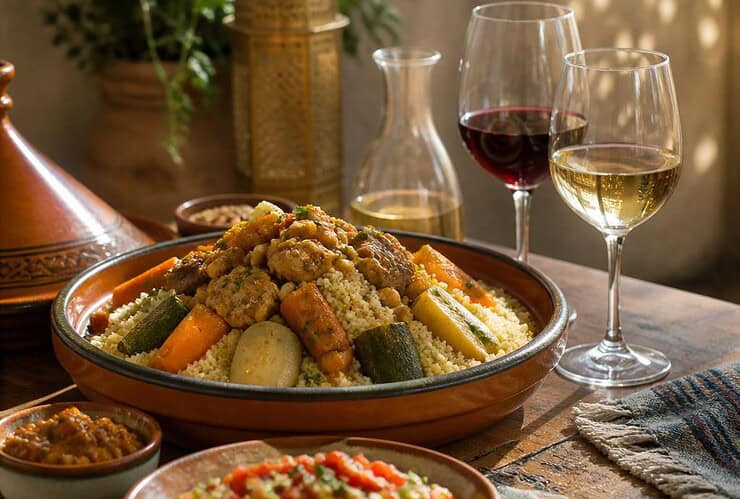 avec couscous quel vin