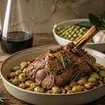 quel vin avec gigot d'agneau flageolets