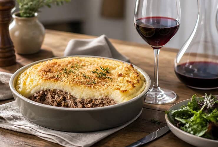 quel vin avec le parmentier de canard