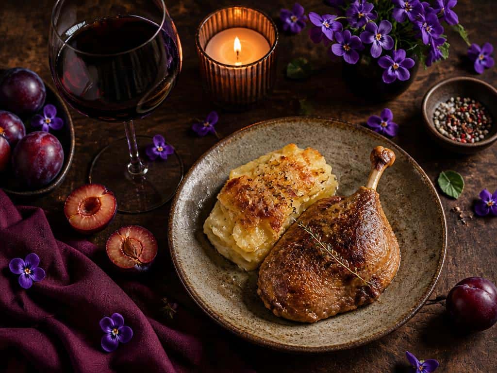 quel vin avec le hachis parmentier de canard