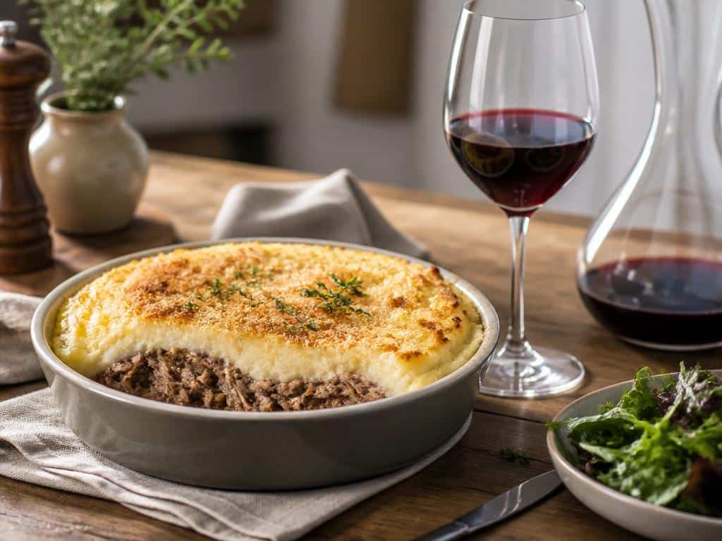 quel vin avec le parmentier de canard