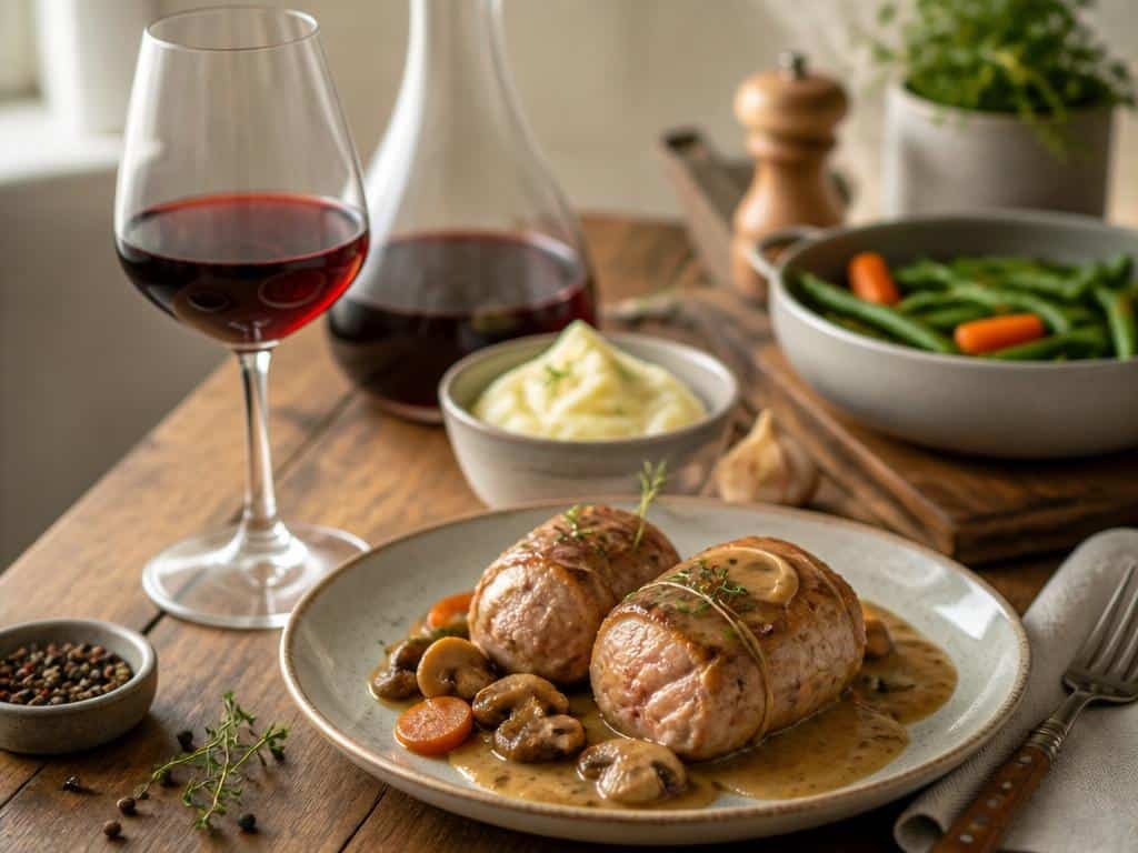 quel vin avec les paupiettes de veau