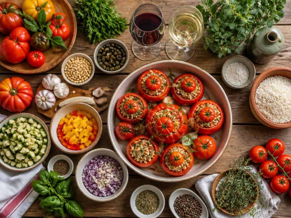 quel vin pour tomates farcies bœuf