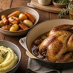 quel accompagnement avec une pintade au vin jaune