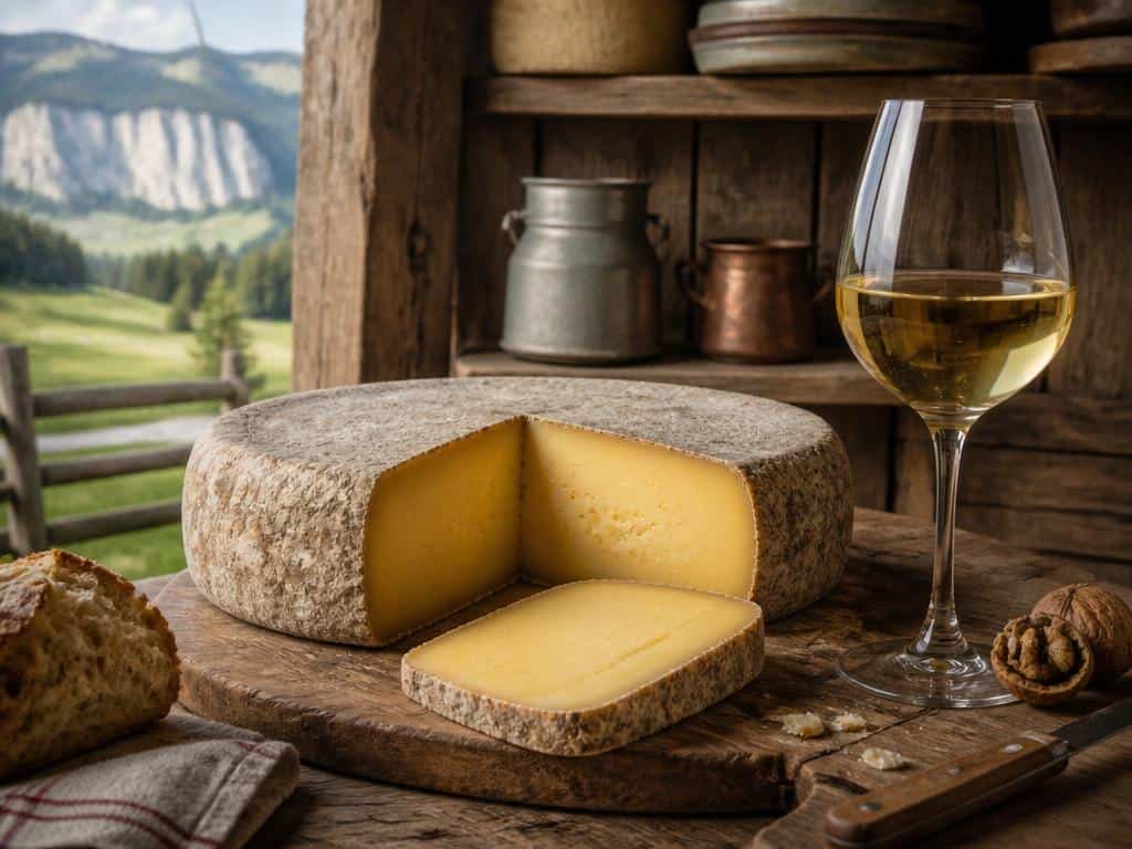 quel vin rouge avec mont d or au four