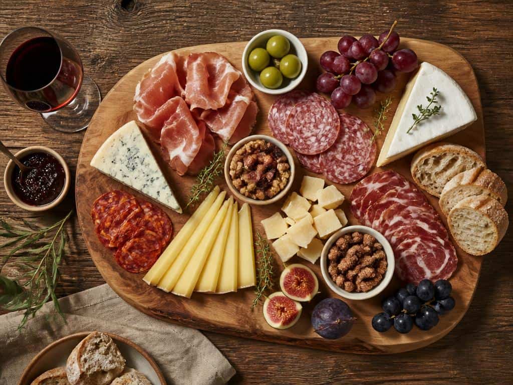 quel vin blanc avec plateau fromage et charcuterie