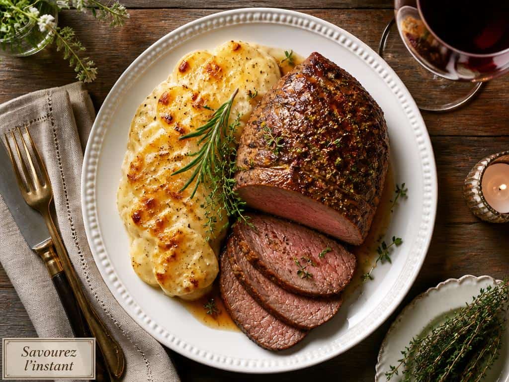 quel vin avec roti de boeuf en croute