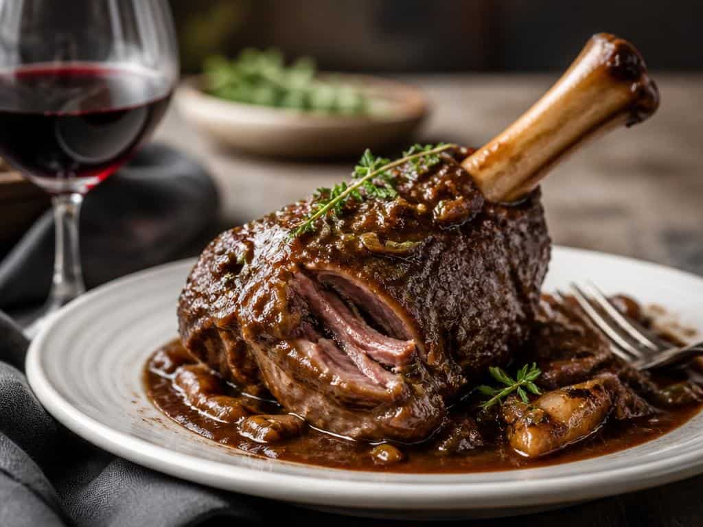 quel vin avec souris d agneau aux épices