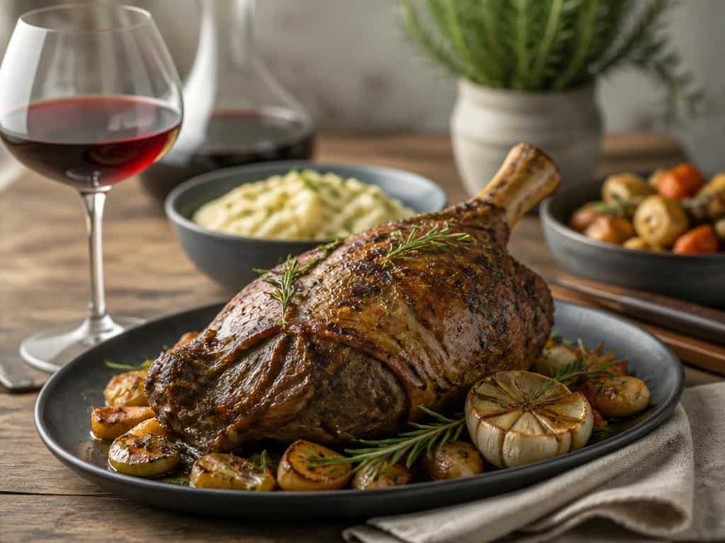 quel vin avec souris d agneau