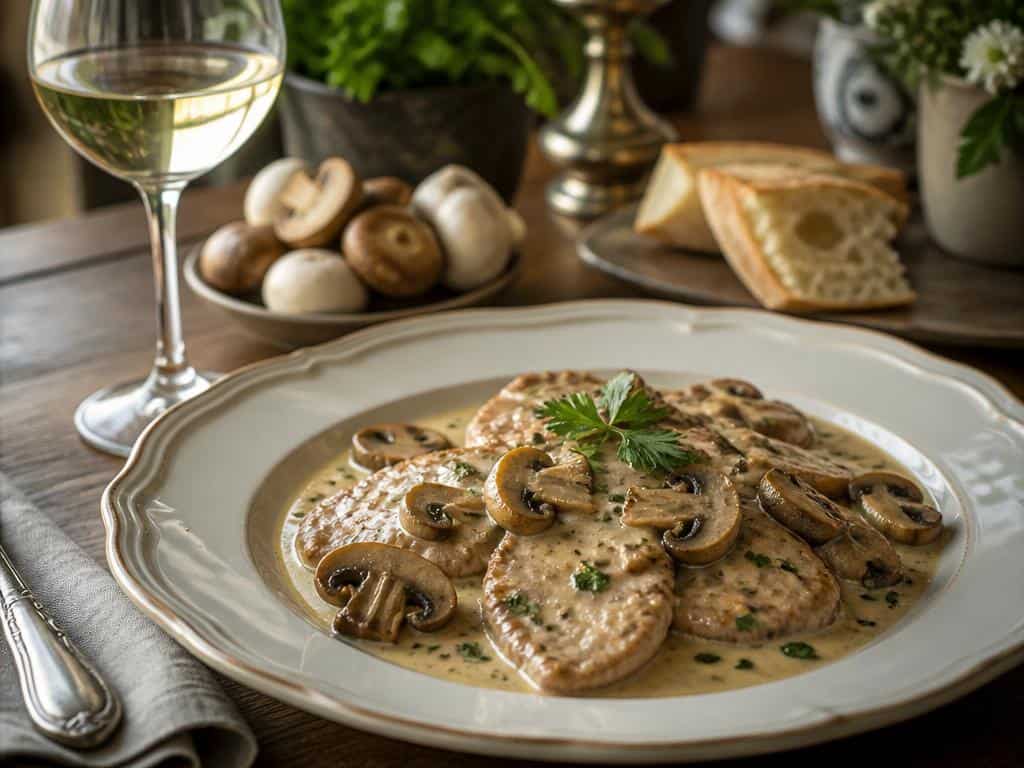 quel vin avec un sauté de veau aux champignons