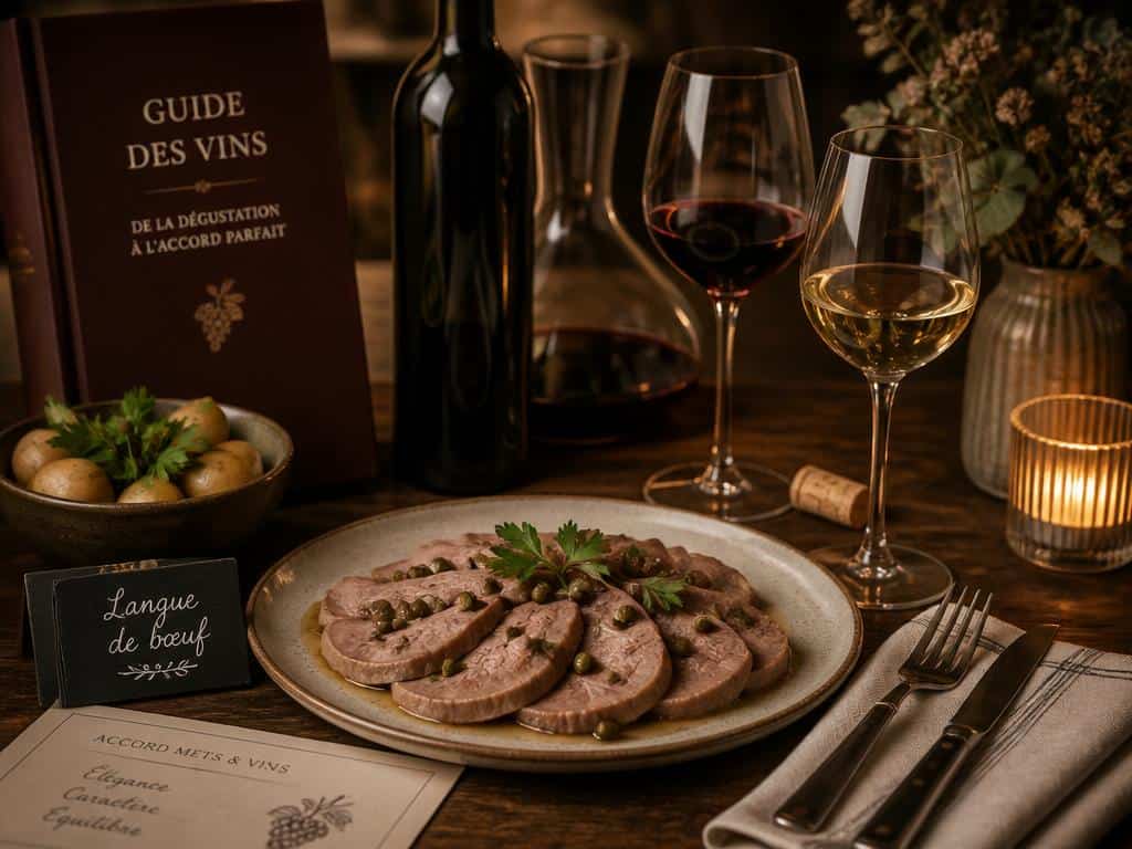 quel vin avec une langue de boeuf sauce piquante