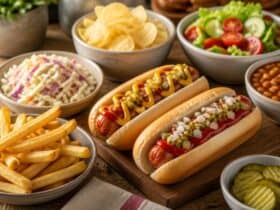 accompagnement hot dog