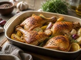 cuisse de poulet au four