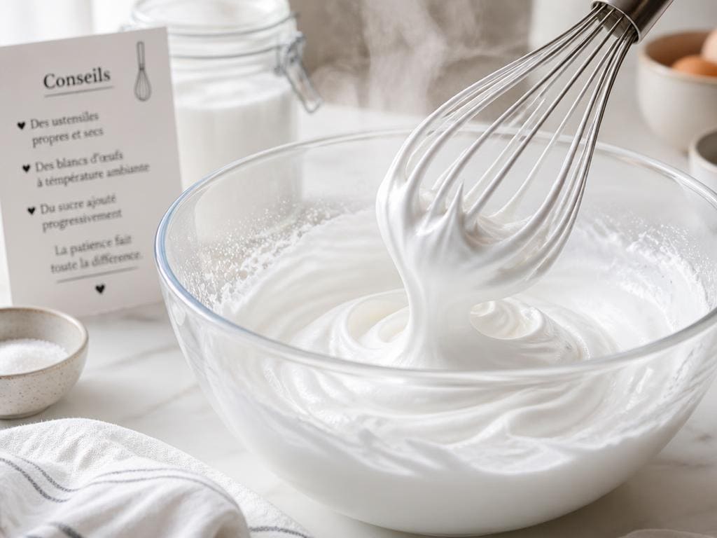 comment rattraper une meringue trop liquide