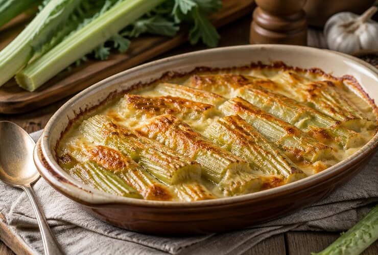 recette gratin de cardons avec un roux
