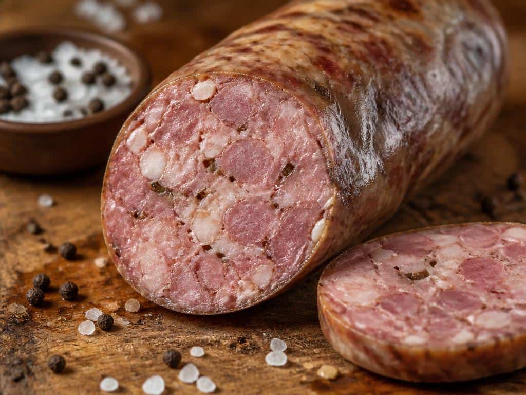 saucisson de canard maison