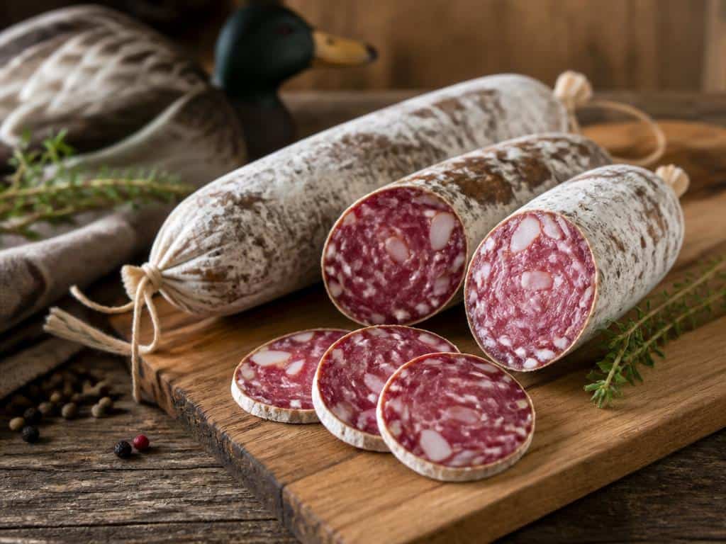 saucisson de canard recette