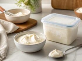 peut-on congeler de la crème fraîche