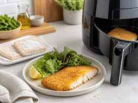 poisson pané surgelé airfryer temps de cuisson