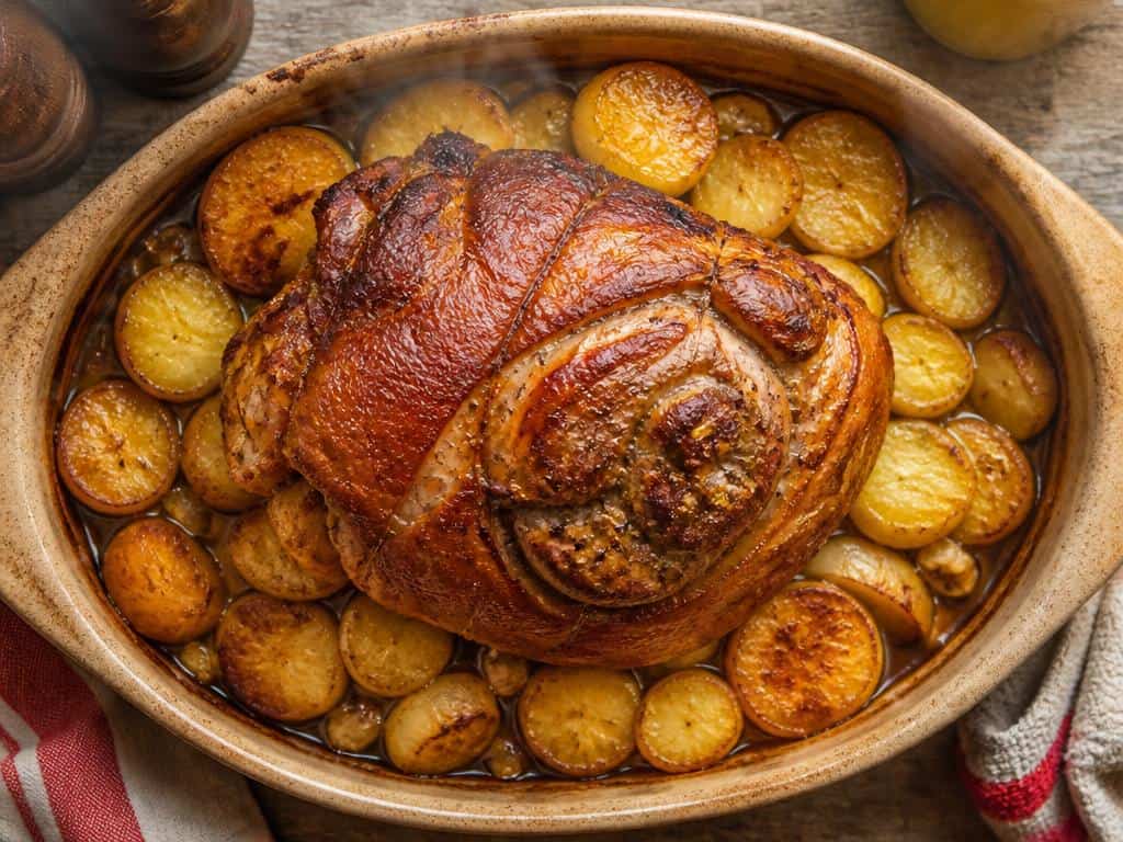 temps de cuisson rouelle de porc au four 1kg