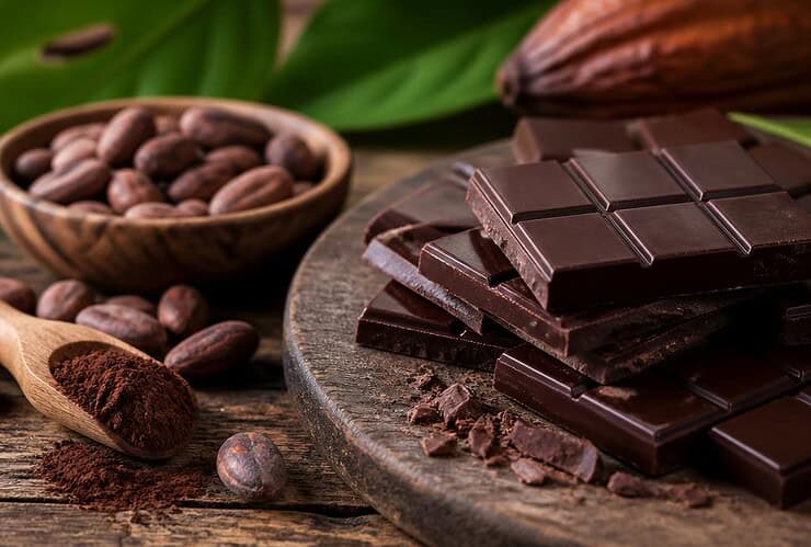chocolat noir sans métaux lourds